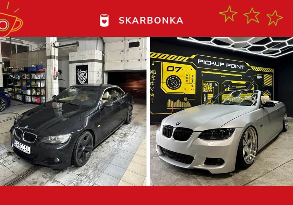 MGP GARAGE kolejny konkurs na BMW E93 - tym razem kupując losy pomagamy!