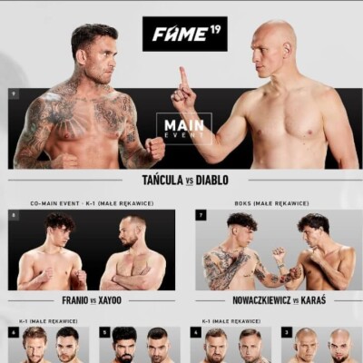 Fame MMA 19! Kto zawalczy na gali? Gdzie i kiedy odbędzie się gala? Wszystkie informacje w jednym miejscu!