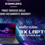 Konkurs od Asusa do zgarnięcia 3 laptopy ROG STRIX G 16! Darmowy udział w konkursie, sprawdź zasady!