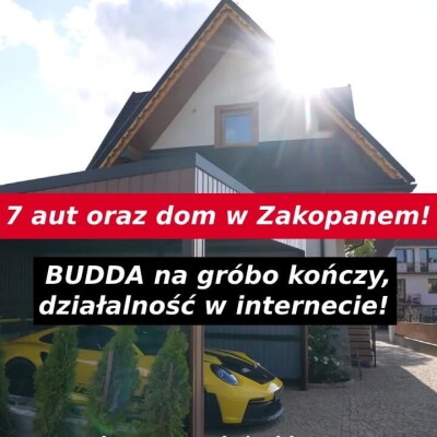 Budda ogłasza zamknięcie kanału! Ostatnia loteria Buddy na Porsche GT3 RS, dom w górach, RS Q8 i stara supra i więcej!